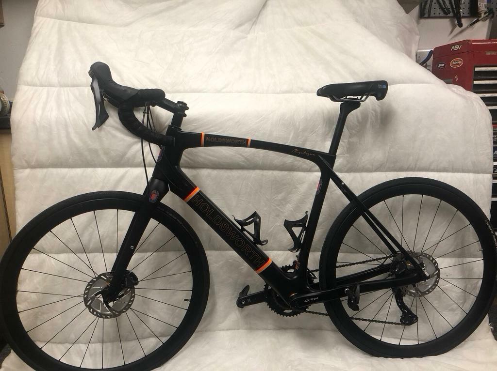 holdsworth mystique carbon gravel frameset
